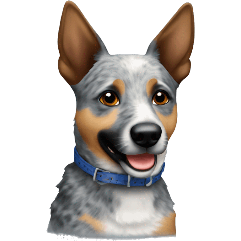 2 blue heelers emoji