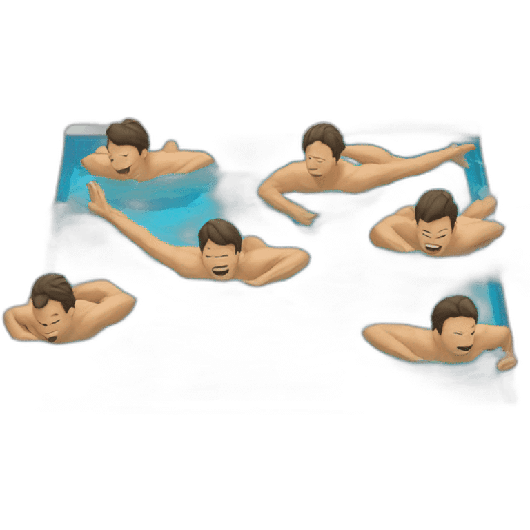 Natation synchronisée  emoji