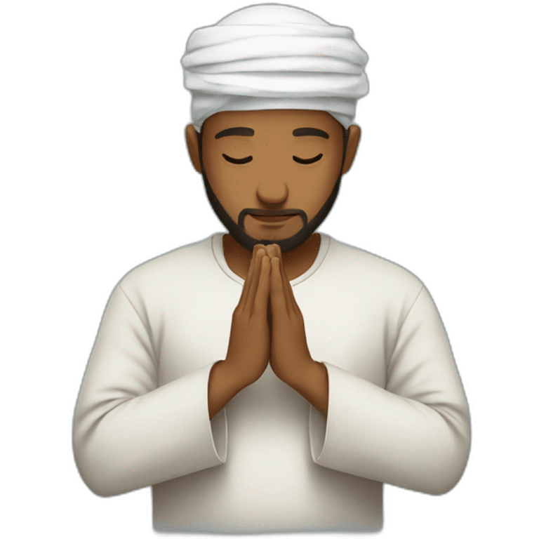 muslim praying emoji