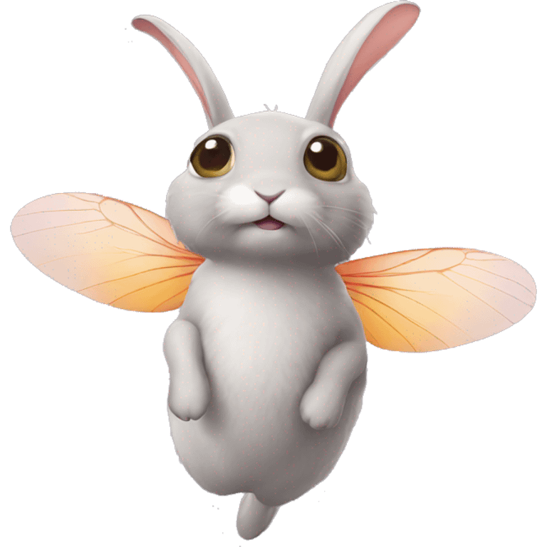 rabbit fly emoji