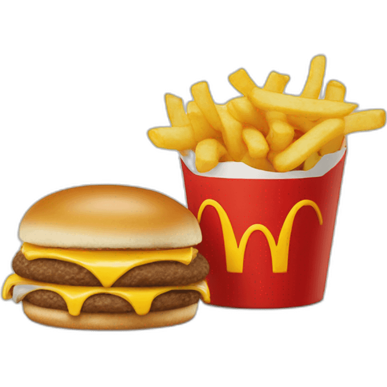 Menu mcdo emoji