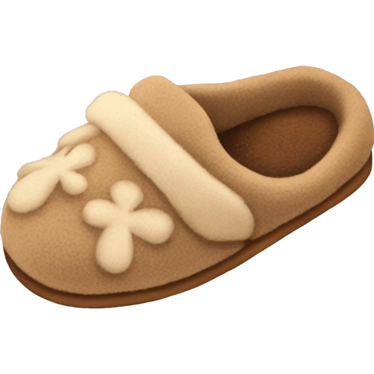 Cozy slippers  emoji