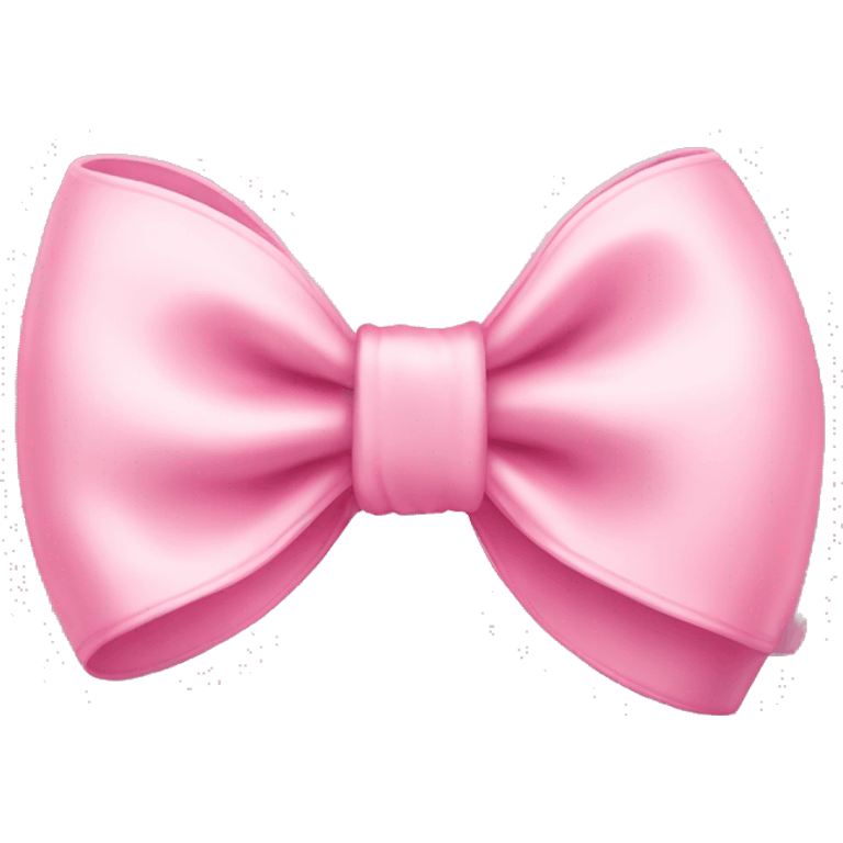 baby pink bow emoji