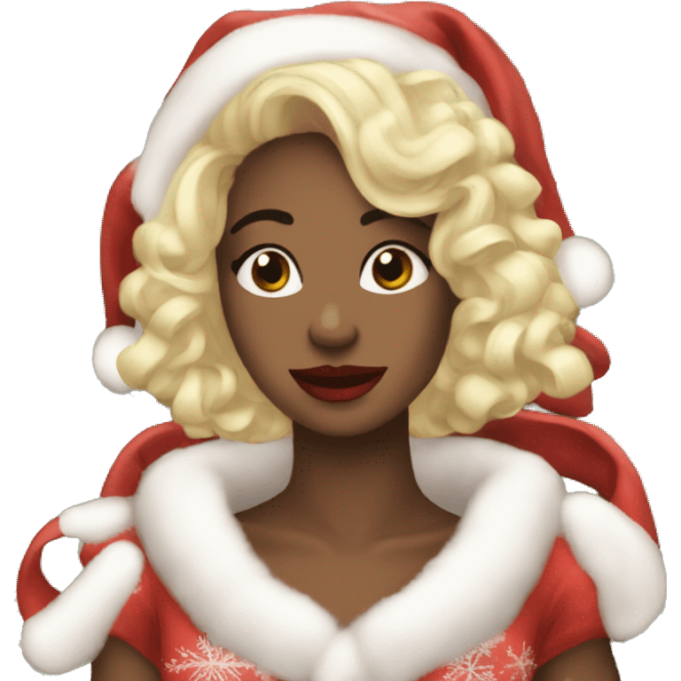 Aesthetic Christmas coquette emoji