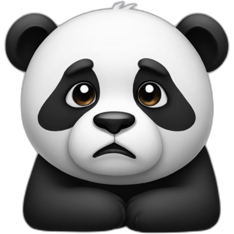 sad panda emoji