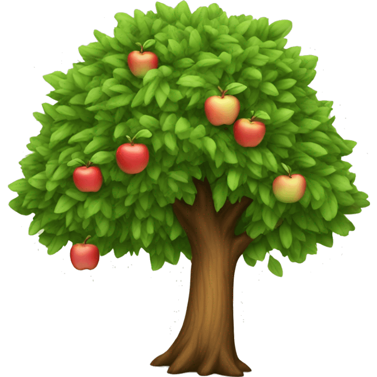 Tree whit Apple  emoji