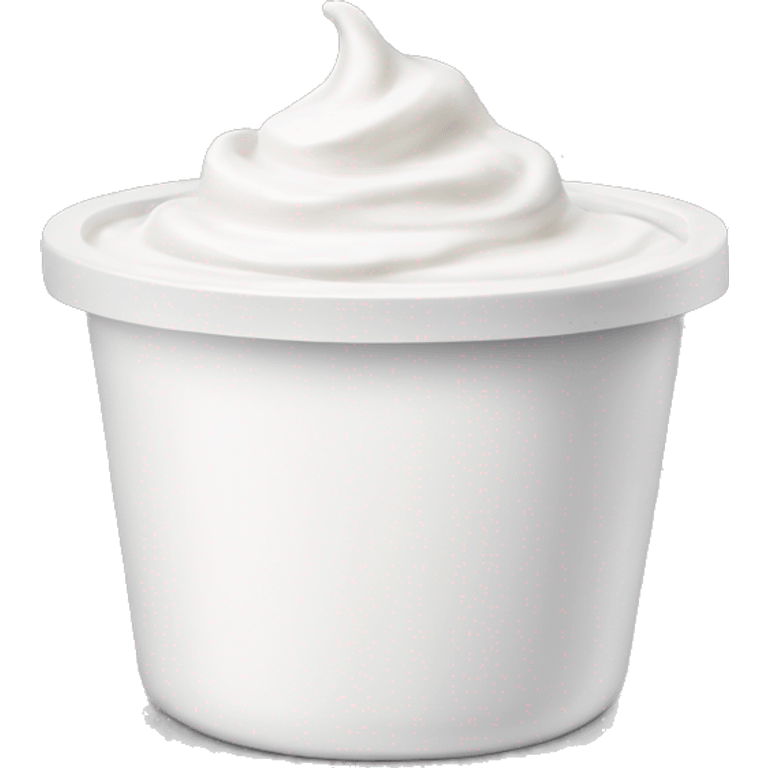 Greek yogurt emoji