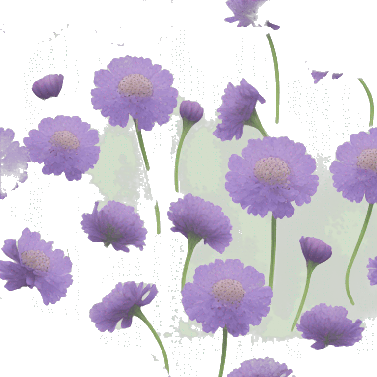 scabiosa flower emoji