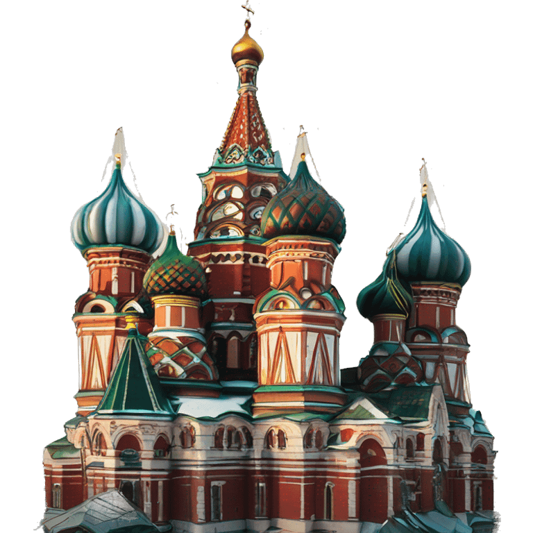 Saint Basil’s Cathedral in Moscow emoji