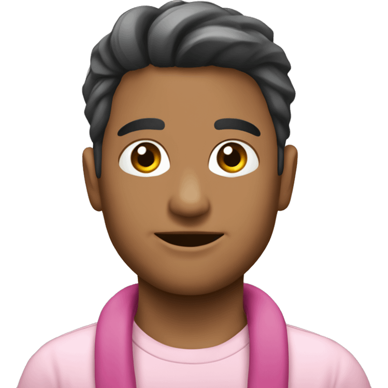 Camión rosado de envío  emoji