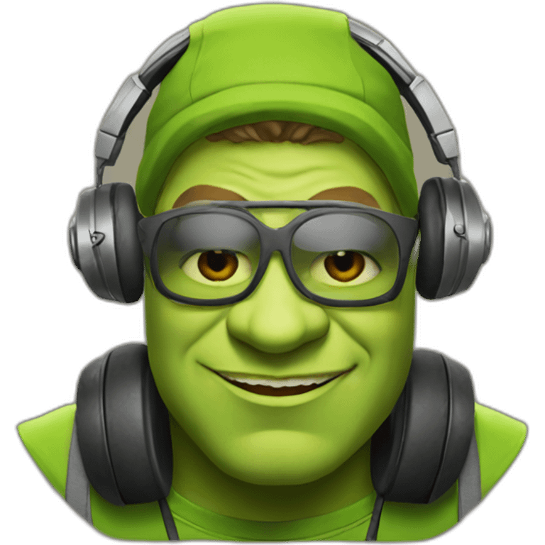 dj shrek ukraine emoji