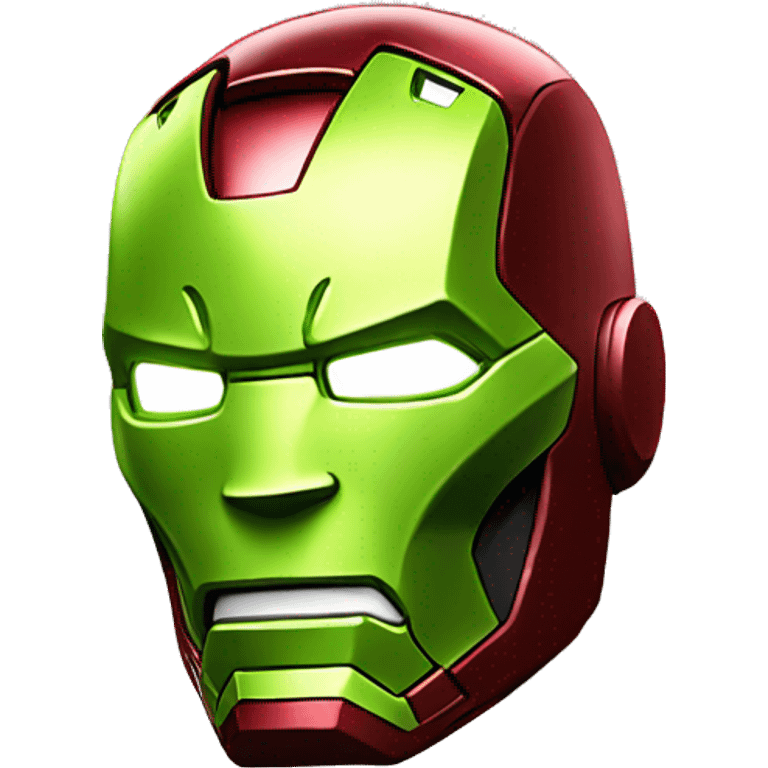 ironman in hulk mode 3d emoji emoji