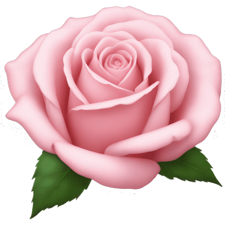 Light pink rose emoji