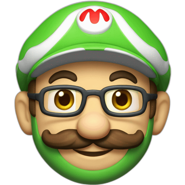 Mario mélanger avec luigi emoji