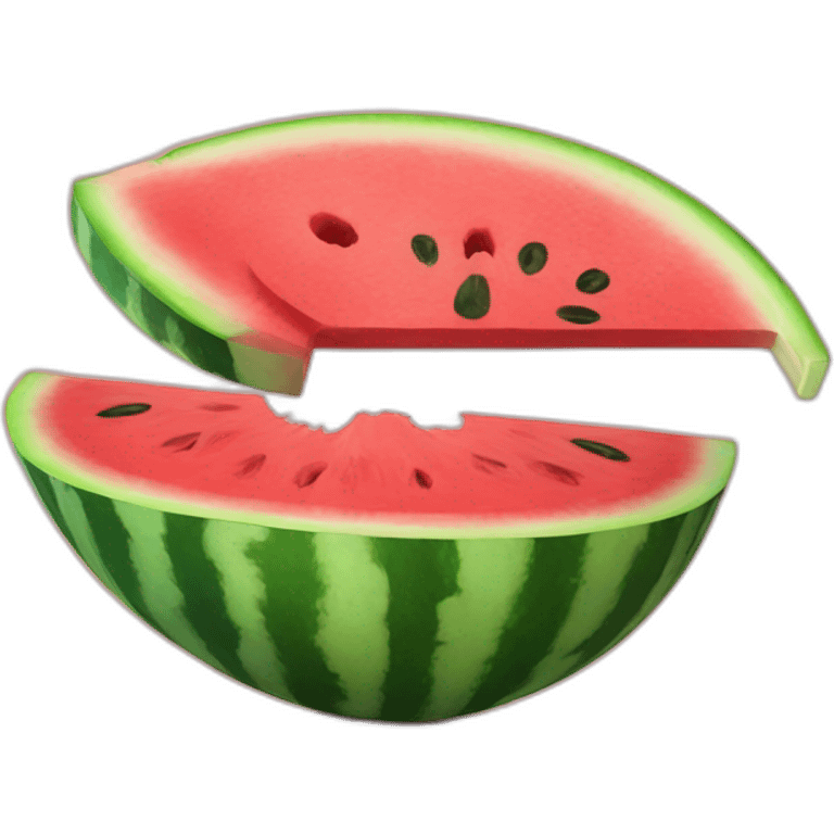 watermelon without cut emoji