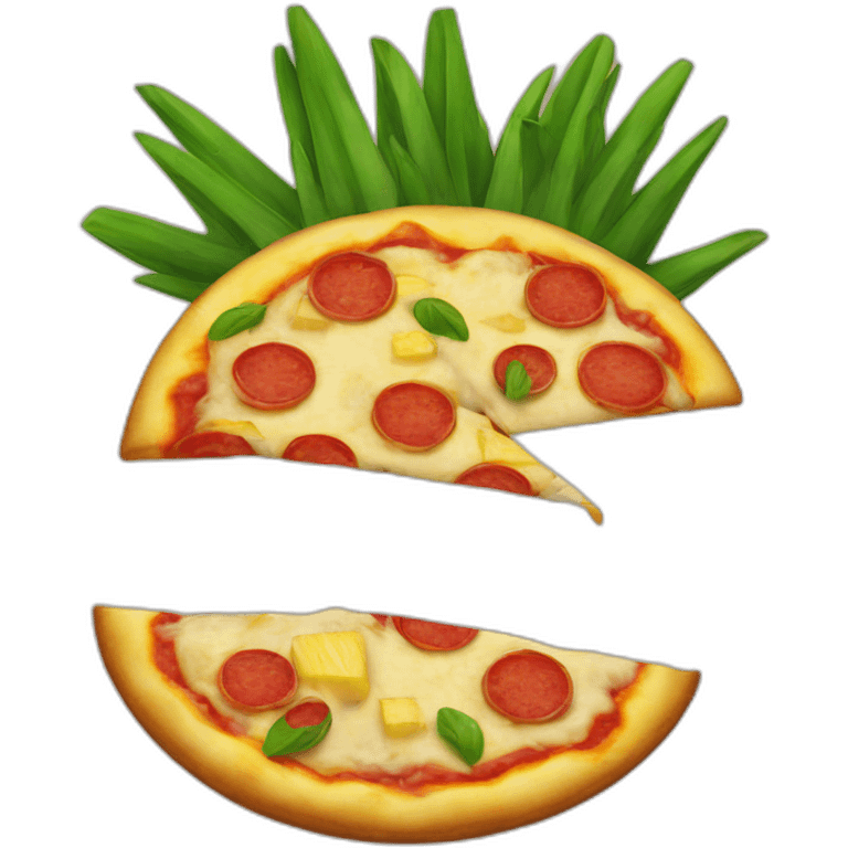 Pizza ananas emoji