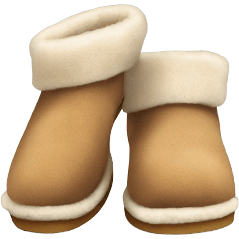 UGG slippers  emoji