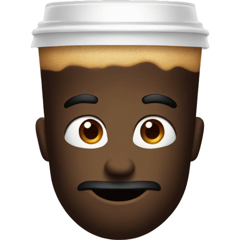 Black coffee emoji