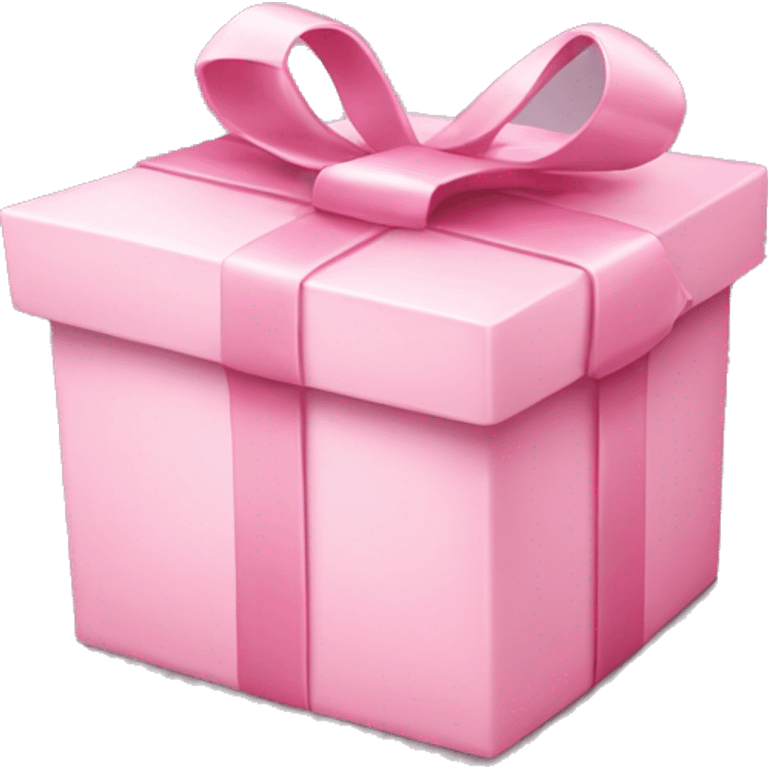 light pink present with opening lid emoji