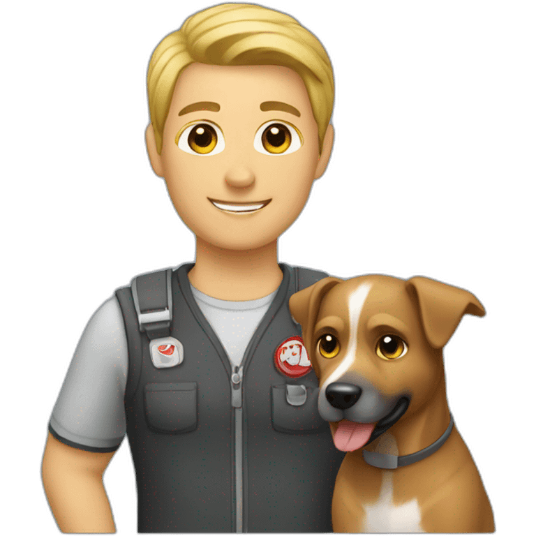 dog trainer emoji