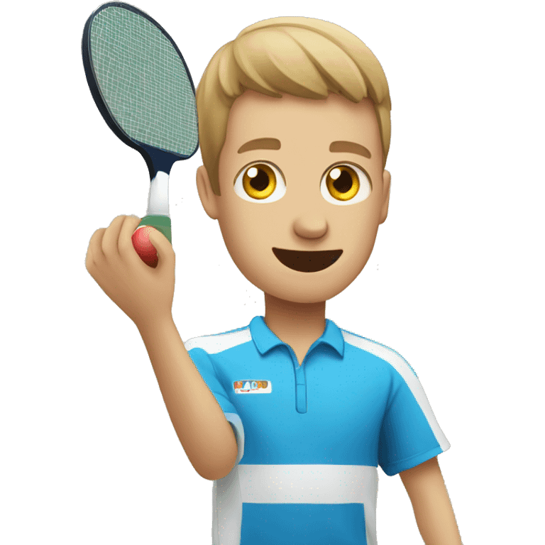 A person playing table tennis emoji