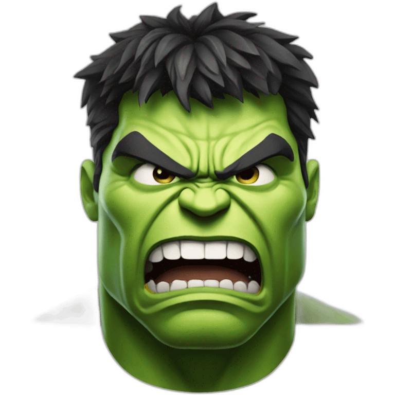 Hulk angry emoji