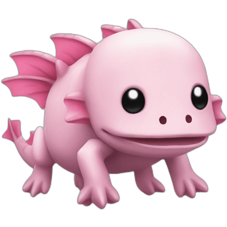 Minecraft Axolotl emoji