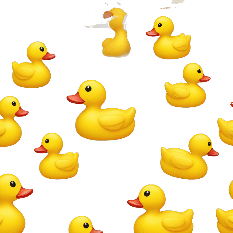 yellow rubber duck emoji