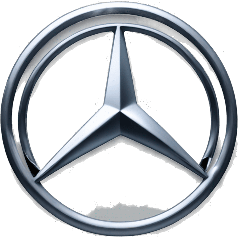 Mercedes benz logo emoji