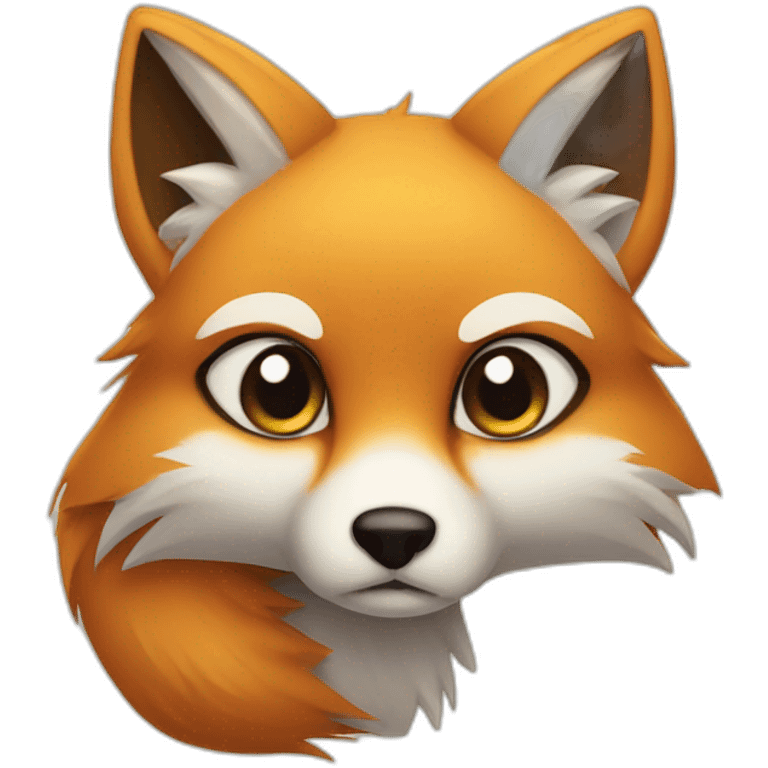 Sad Fennex Fox emoji