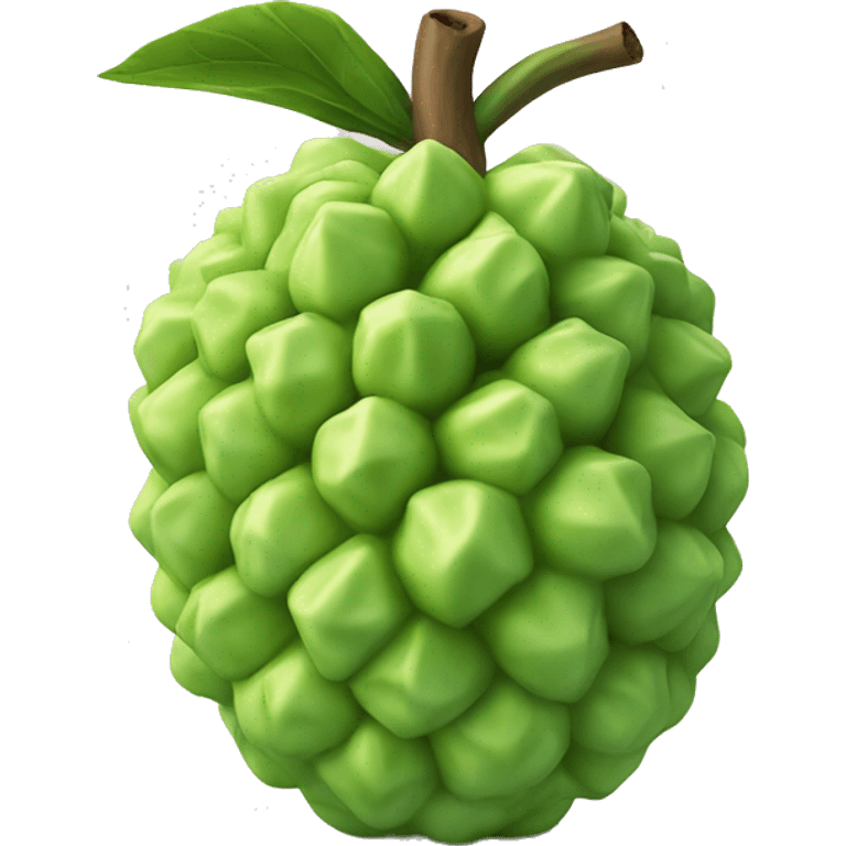 3D sugar apple  emoji