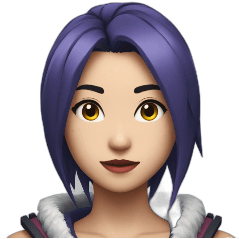 Kiriko from overwatch emoji