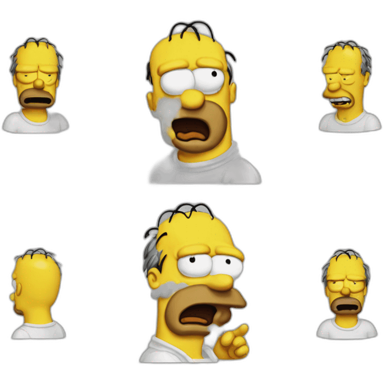 Homer simpson emoji