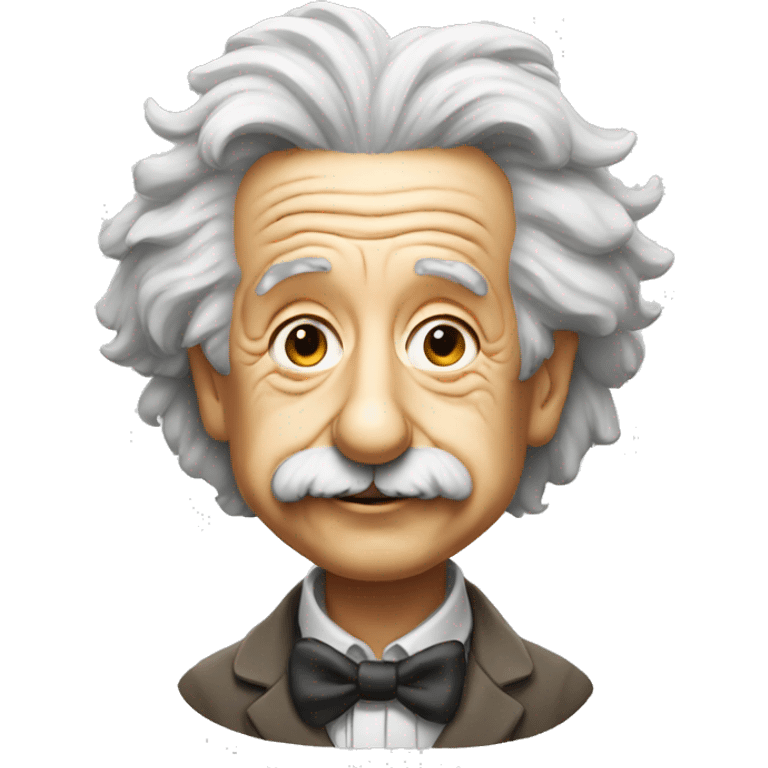 albert einstein drawing emoji