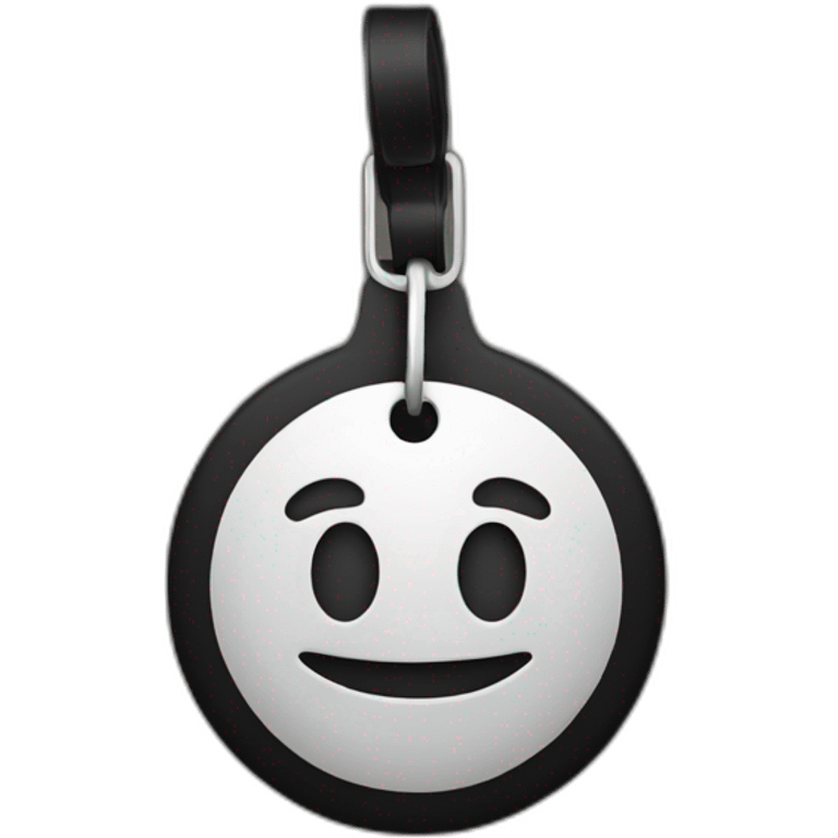 discount tag black emoji