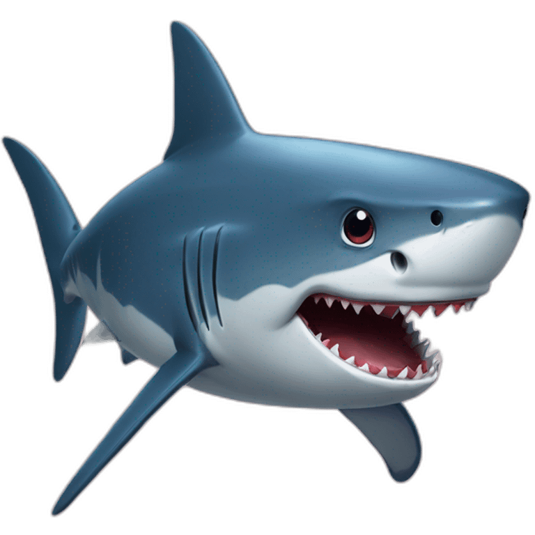 Shark surprise emoji