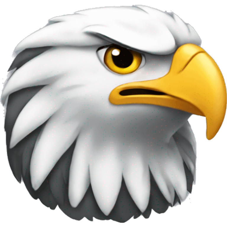 The Eagle is a small cartoon emoji