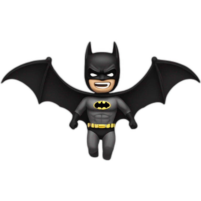 Bat man emoji