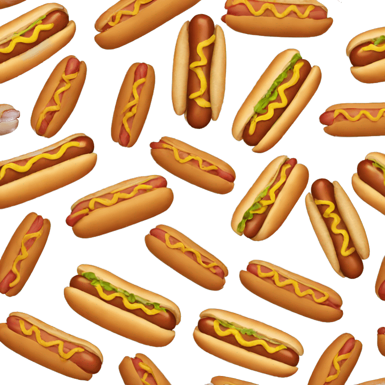 hot dog emoji