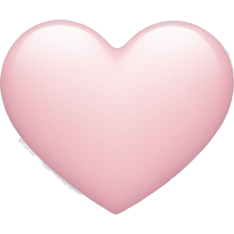 light pink heart with clouds emoji