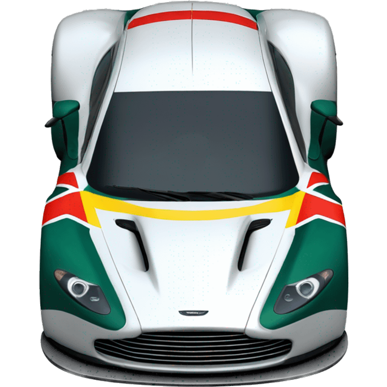 an formula 1 aston martin car emoji