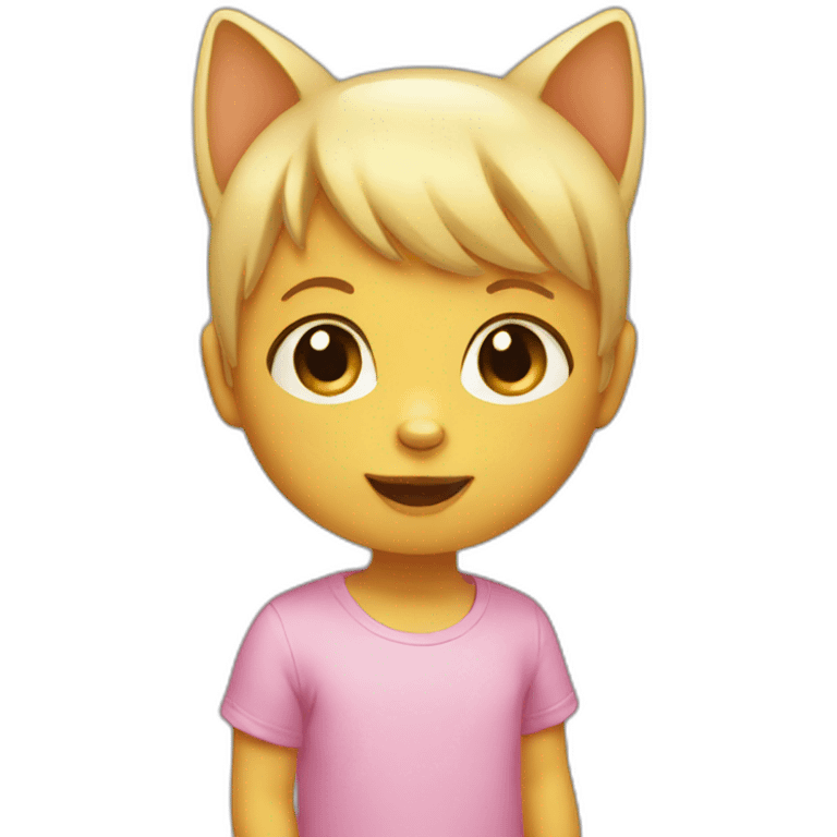 un bebe chat emoji