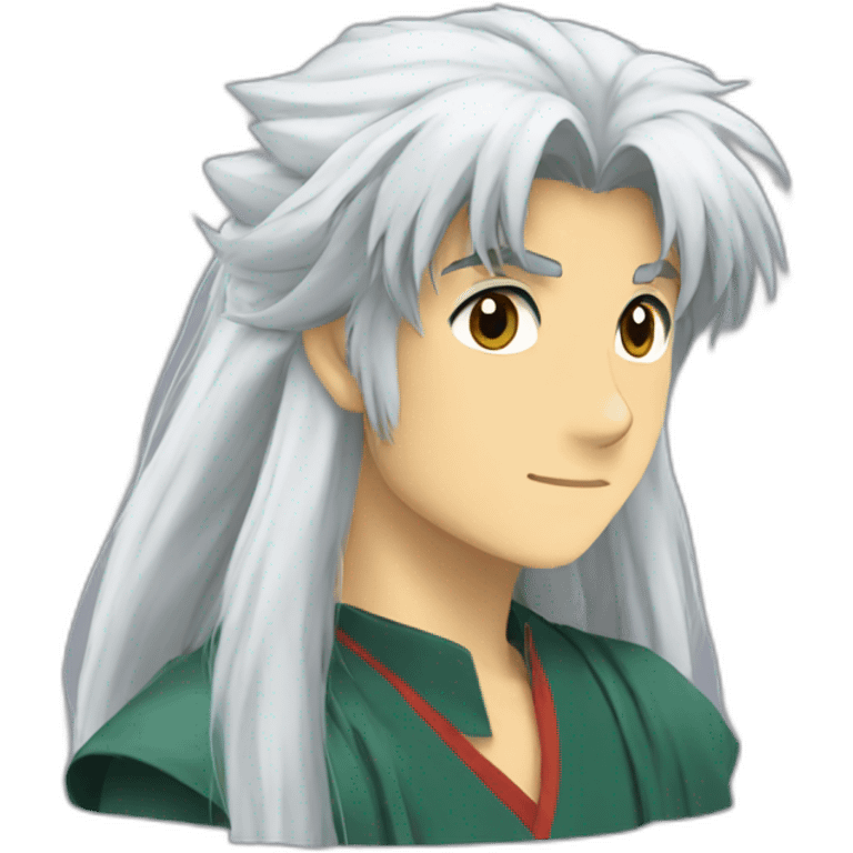 Inuyasha long haired emoji