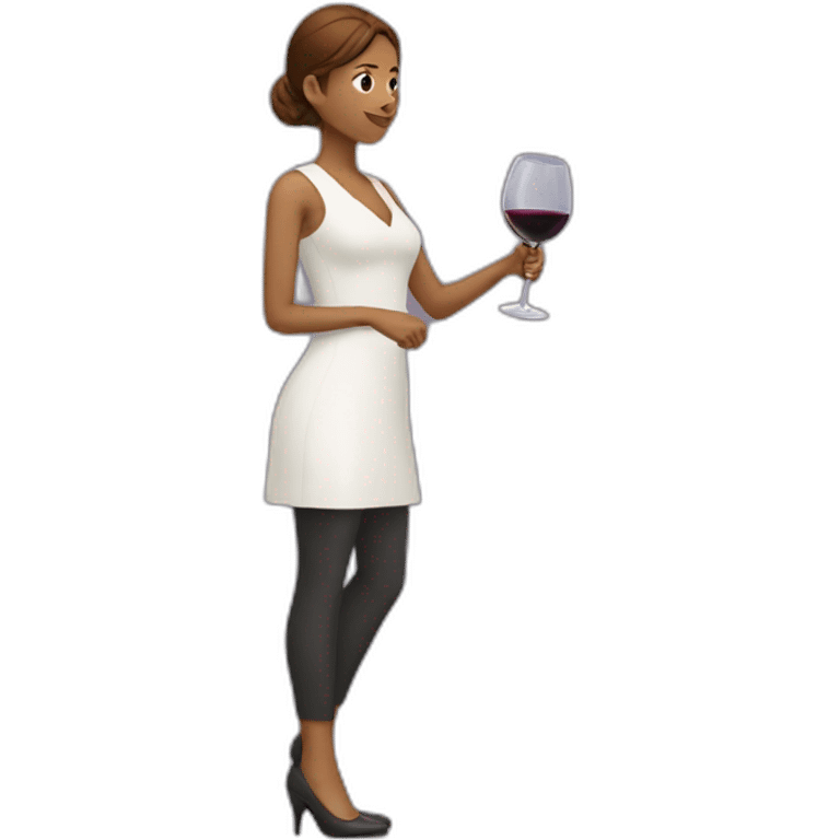 wine-heel-woman emoji