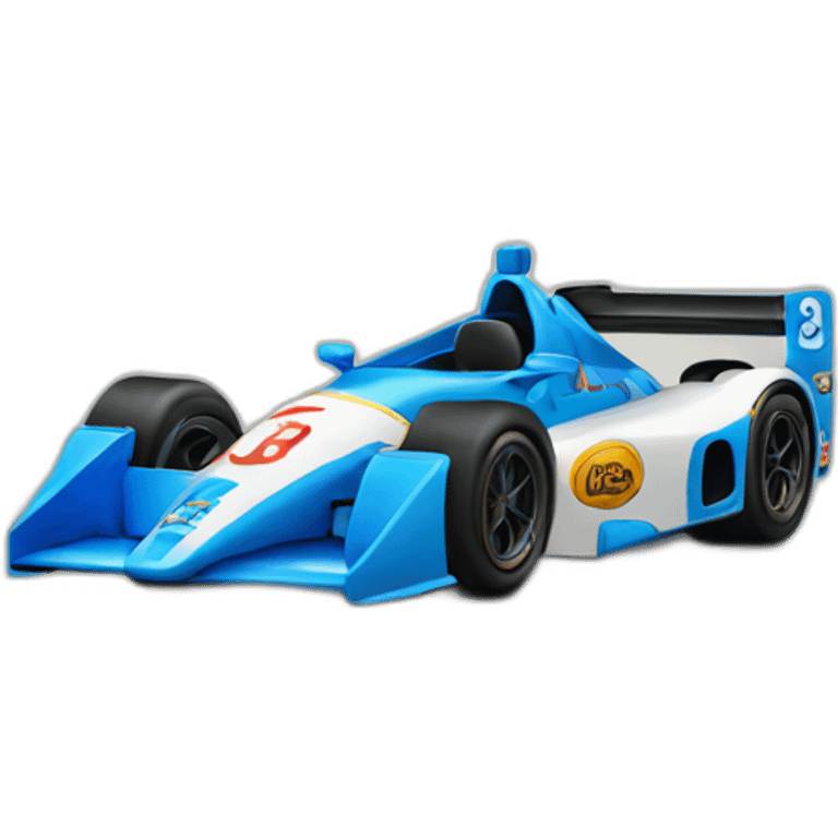 Race car right emoji