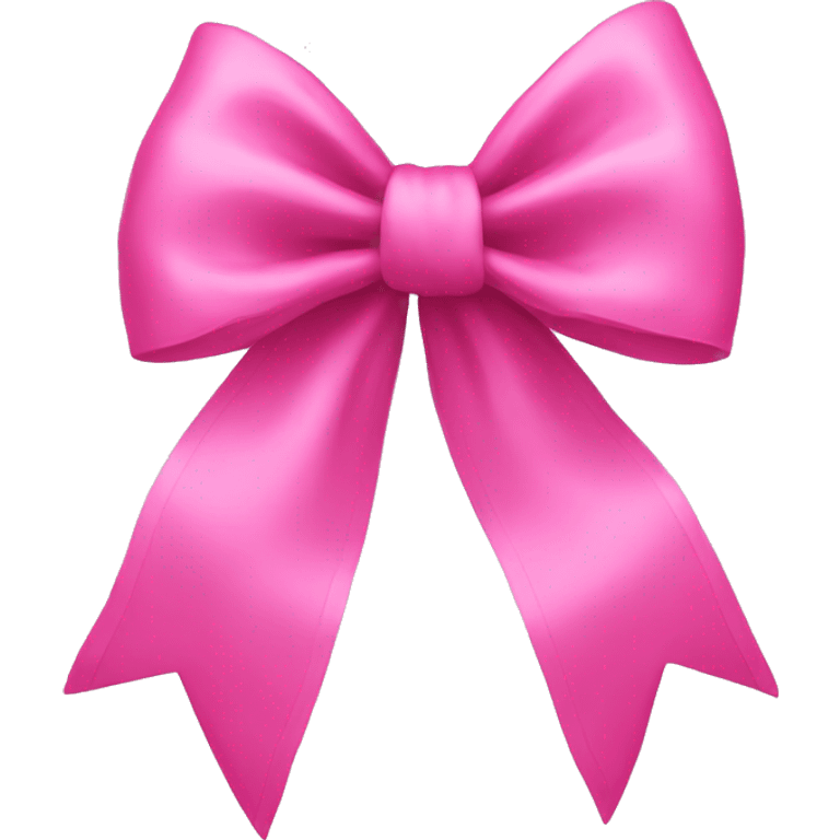 Pink bow  emoji