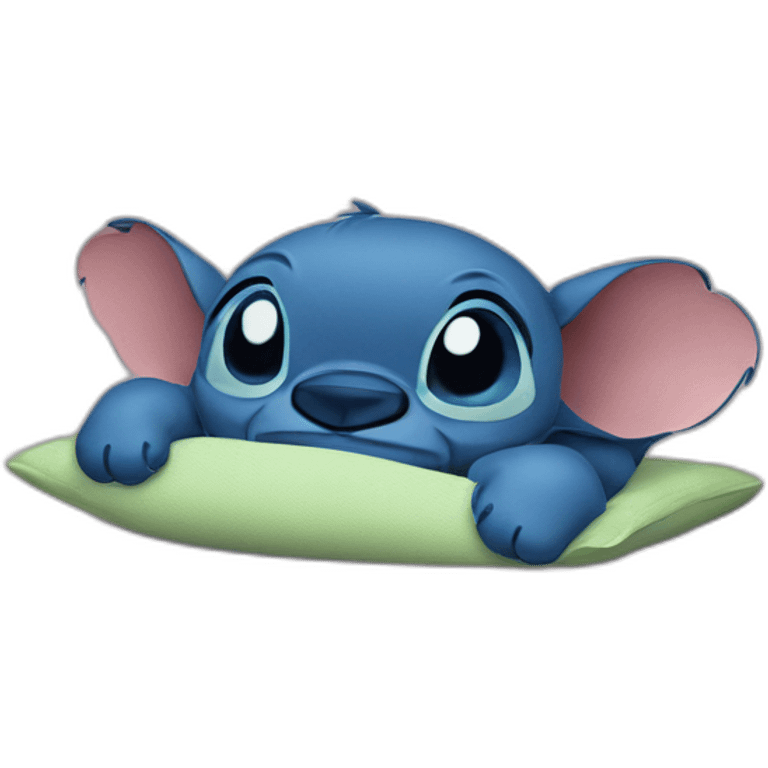 stitch slepping emoji