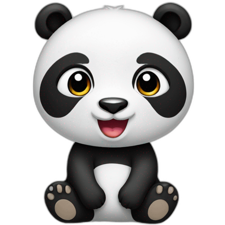 panda for e-store  emoji