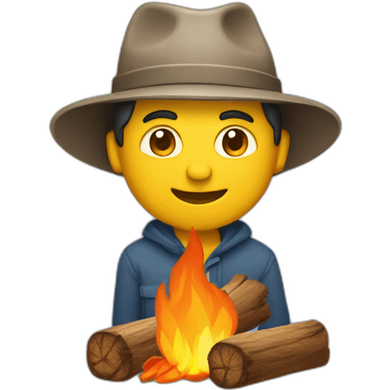 campfire man emoji