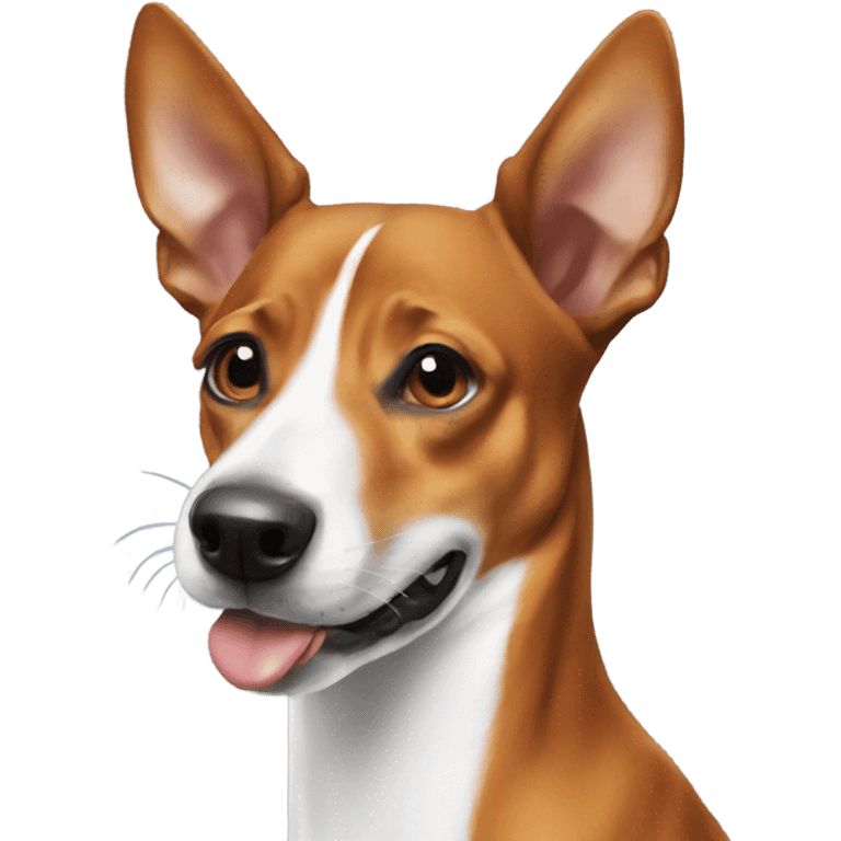 Samba the basenji emoji